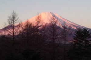 元旦の富士山 