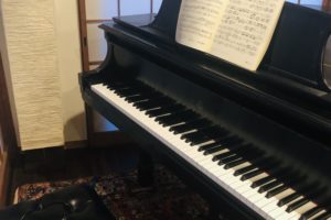 セッションを受けて、ピアノを弾きたくなりました。 