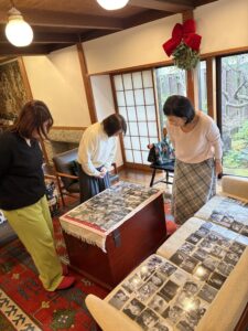 楽しかった〜12/20 私の木を描きましょう (1日3時間クリスマスケーキとお茶のコー ス)  