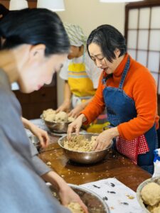 楽しい味噌作り  